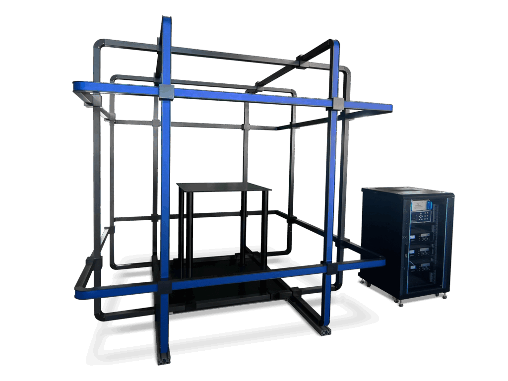 The dynamic magnetic field active geomagnetic shielding system